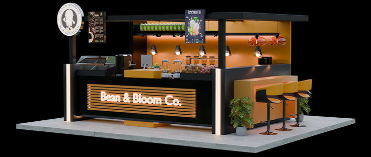 3D Kiosk Modeling and Rendering Services in Islamabad